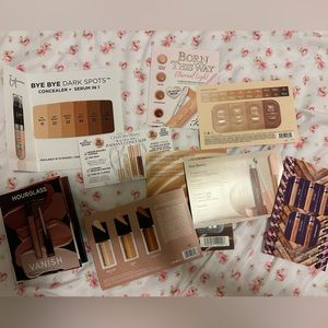 High End Concealer Sample Bundle Lot - Nars, Ilia, Hourglass, etc.